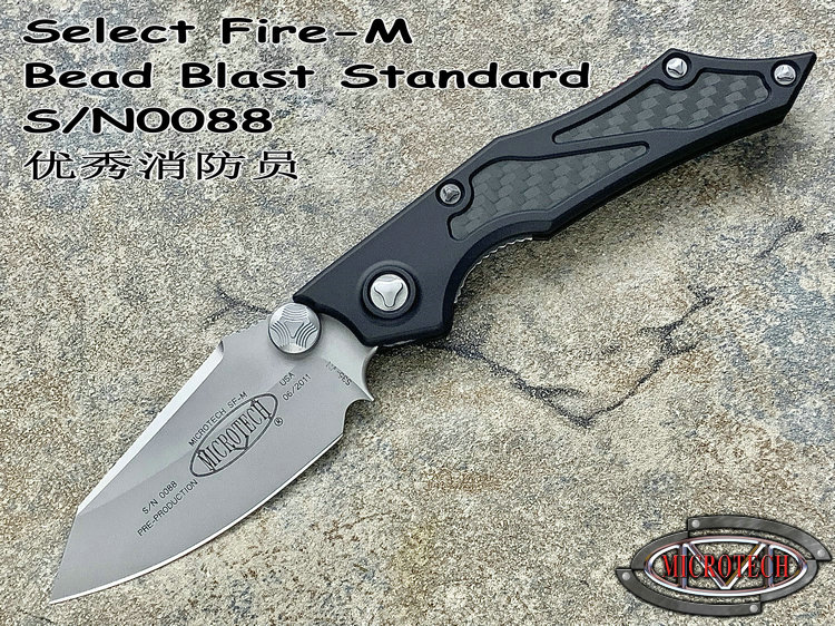 Microtech ΢ Select Fire-M Bead Blast Standard S/N0088Ա չƽ 100֧۳